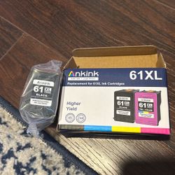 New HP 61xl black ink cartridge 