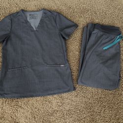 Figs Grey Set Medium Petite