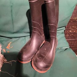 Big Child Or Small Women Feet Rubber Boots