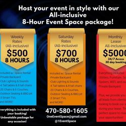 Event Space Deals