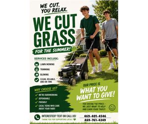Lawn/ power was trash bin/porch