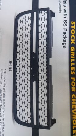 06 - 07 Silverado SS Chrome Grille
