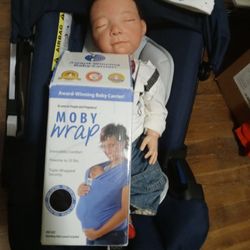 Real Reborn baby Boy & Stroller Extra Come With For You Opening