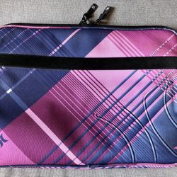Hurley Laptop Sleeve/Case 15.5” X 11.5” *Pink/Purple*