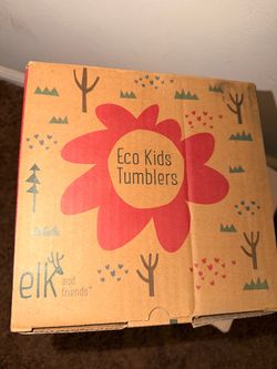 Elk and Friends Eco Kids Tumblers