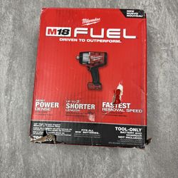 Milwaukee M18 Fuel 1/2” high torque impact