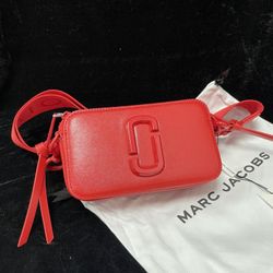 Marc Jacobs Snapshot Crossbody Bag Sandcastle Geranium
