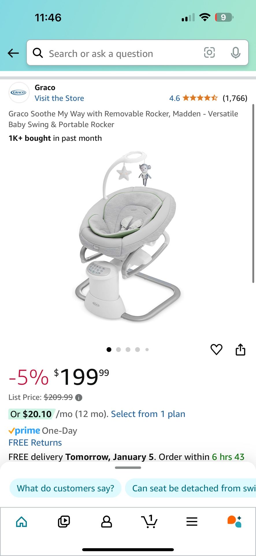 Graco Swing