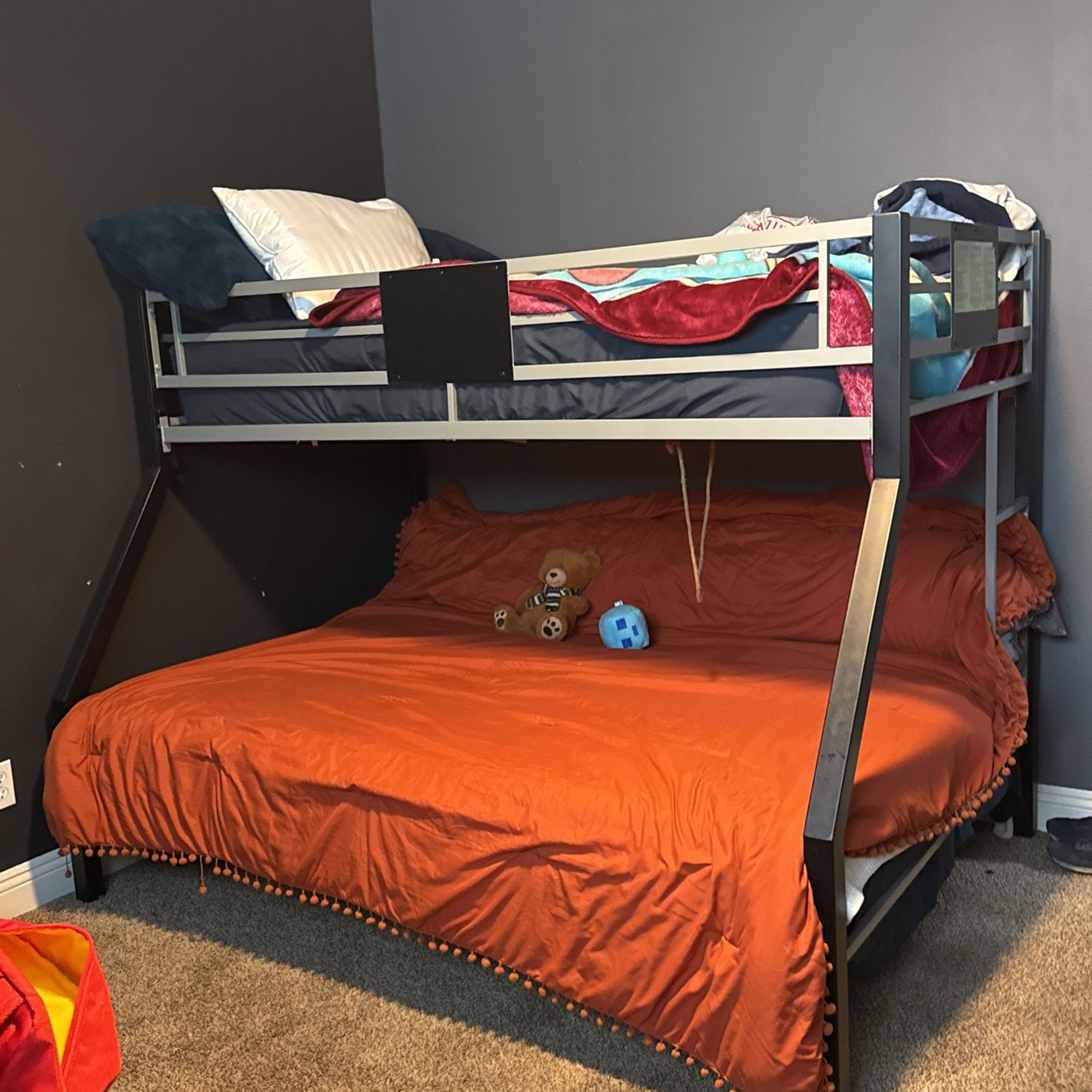 Metal Bunk Bed Twin And Full Size