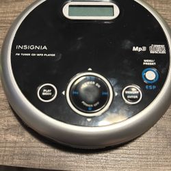 Insignia Portable MP3 CD Player with FM Tuner - Black (NS-P5113)