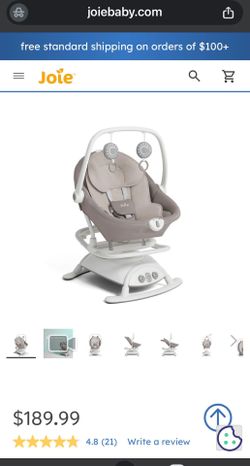 Joie Cinnamon 2-in-1 Glider and Rocker