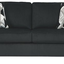New Black Sofa With Nailhead Accents