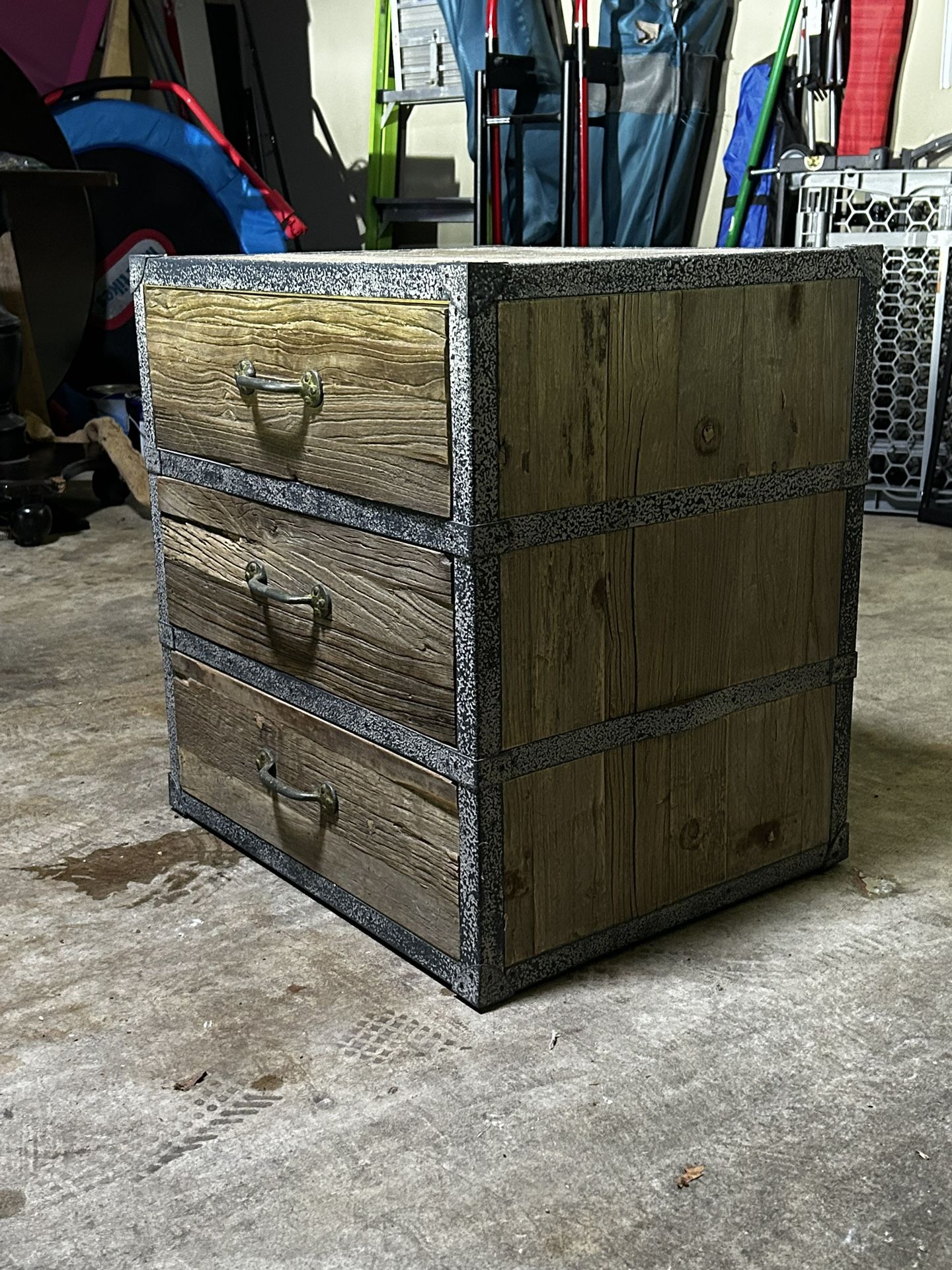 Rustic End Table