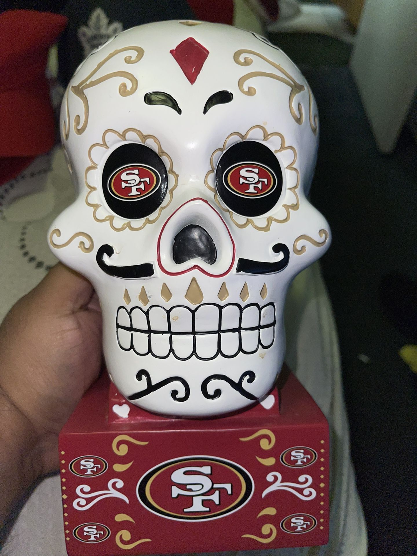 49ers Sugar Skull 