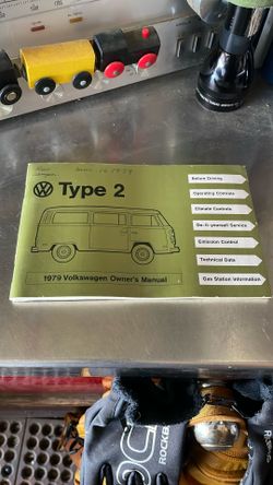VW Type 2 1979 Owners Manual