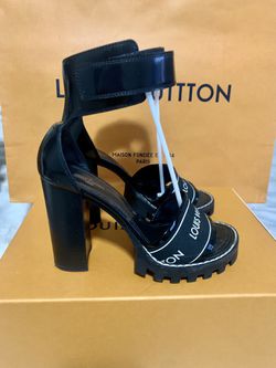 Brand new authentic Louis Vuitton sandals heels