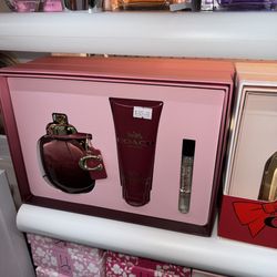 Coach Wild Rose 3 Piece Set Perfumes Para Mujer, Regalos Para Mujer, Perfumes 