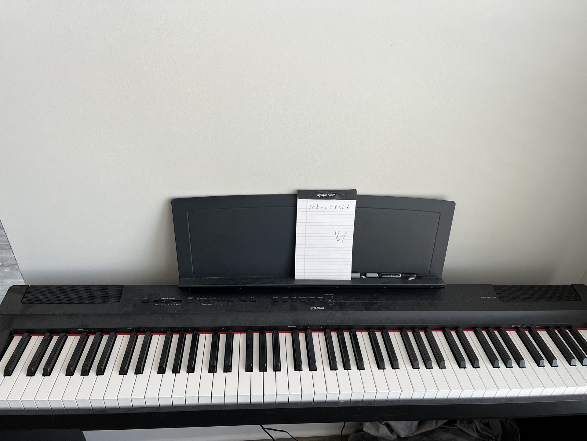 Yamaha P125 88 Key Digital Piano