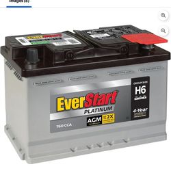 Everstart H6 Platinum Car Battery *** BrandNew ** Never Installed