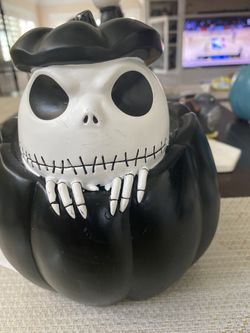 Jack Skellington pumpkin