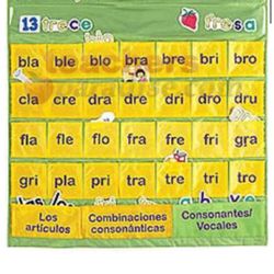 Spanish Pocket Chart Blends Center- NEW