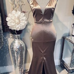 NWOT Gold Gown