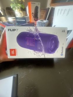JBL Flip 7 Portable Bluetooth Speaker Waterproof Dustproof Purple