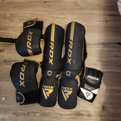 Full Rdx Muy Thai Set