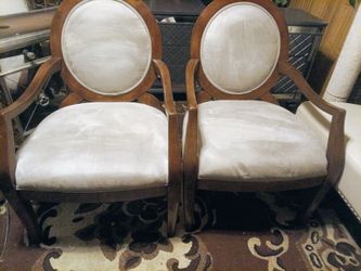 Set of two vintage modern chairs