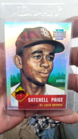 2001 Topps Reflector Satchel Paige