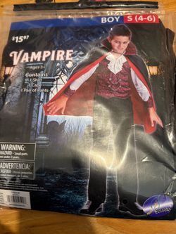 Disfraz para niño de vampiro
