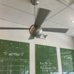 Silver Aluminum And Metal Fans