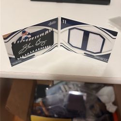 2022 Panini Absolute Booklet Signatures Shane Baz Autograph Patch RC /99