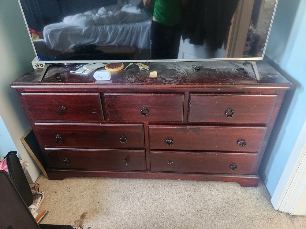 Solid Wood Dresser