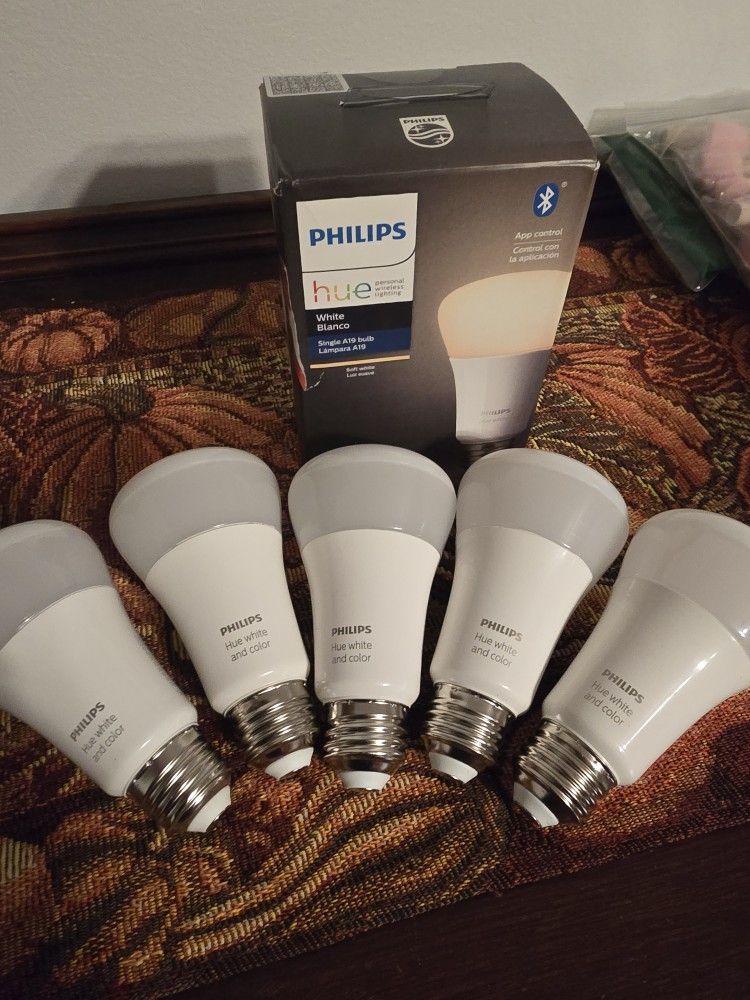 Philips Hue Color and White Bulbs