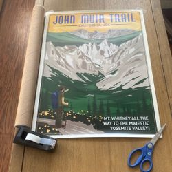 Poster of John Muir Trail