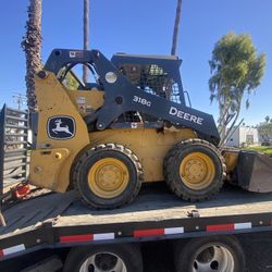 John Deer. Tractor And Trailer