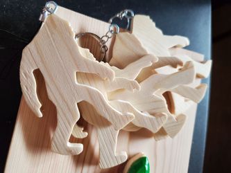 Bigfoot Keychain