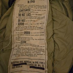 Army Down Filled Mountain Sleeping Bag