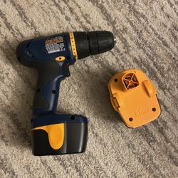 Ryobi 12v drill + spare battery