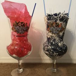 Rainforest Cafe Huge Glasses