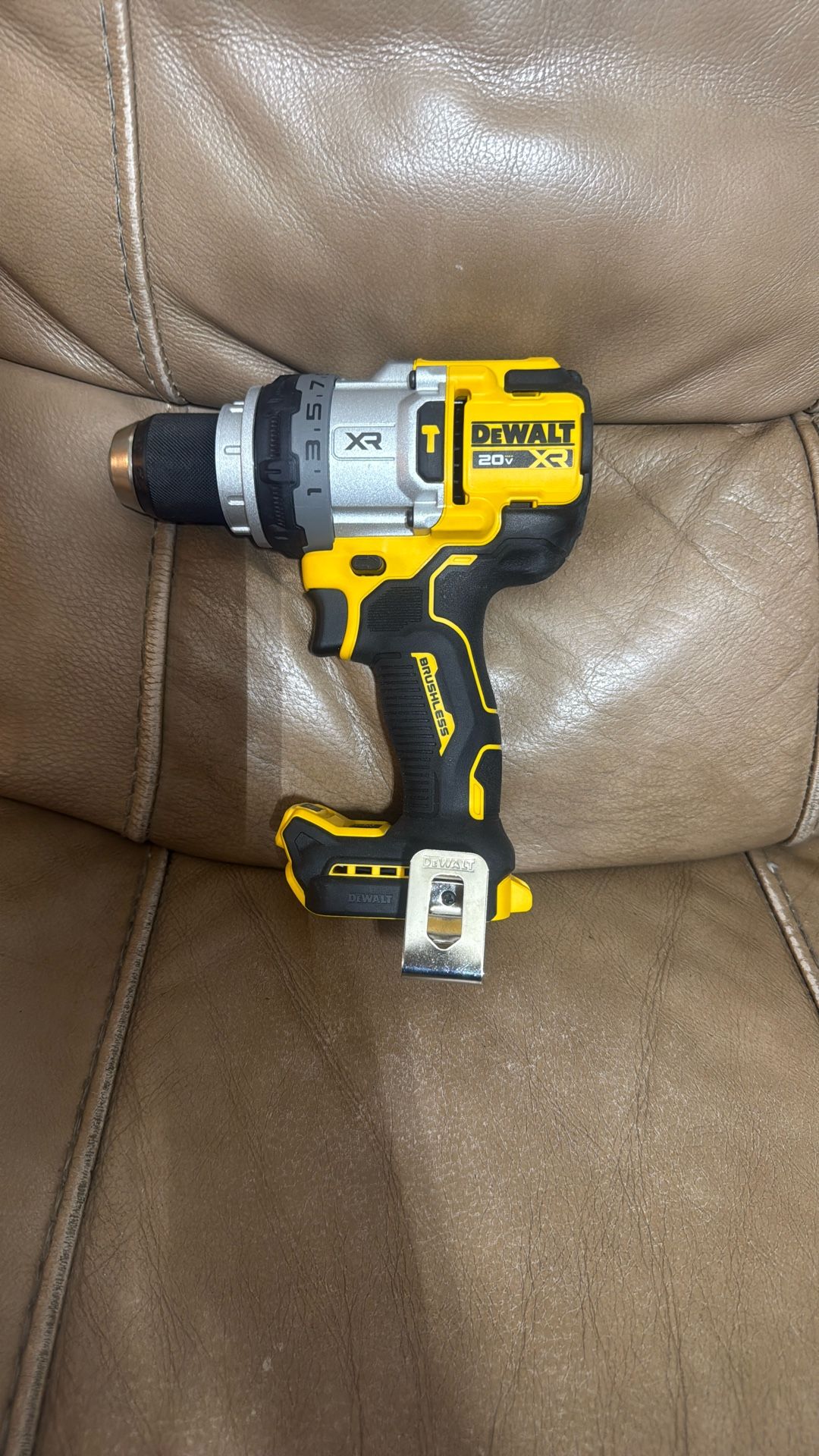 DEWALT 20V MAX XR Brushless Cordless 1/2 in. Hammer Drill (Tool Only)