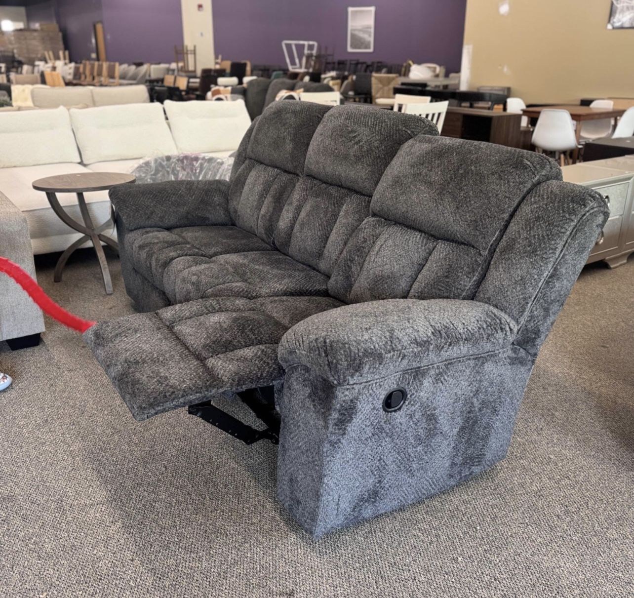Huge Holiday Savings! Brand New Ashley Reclining Sofa Now On Sale 