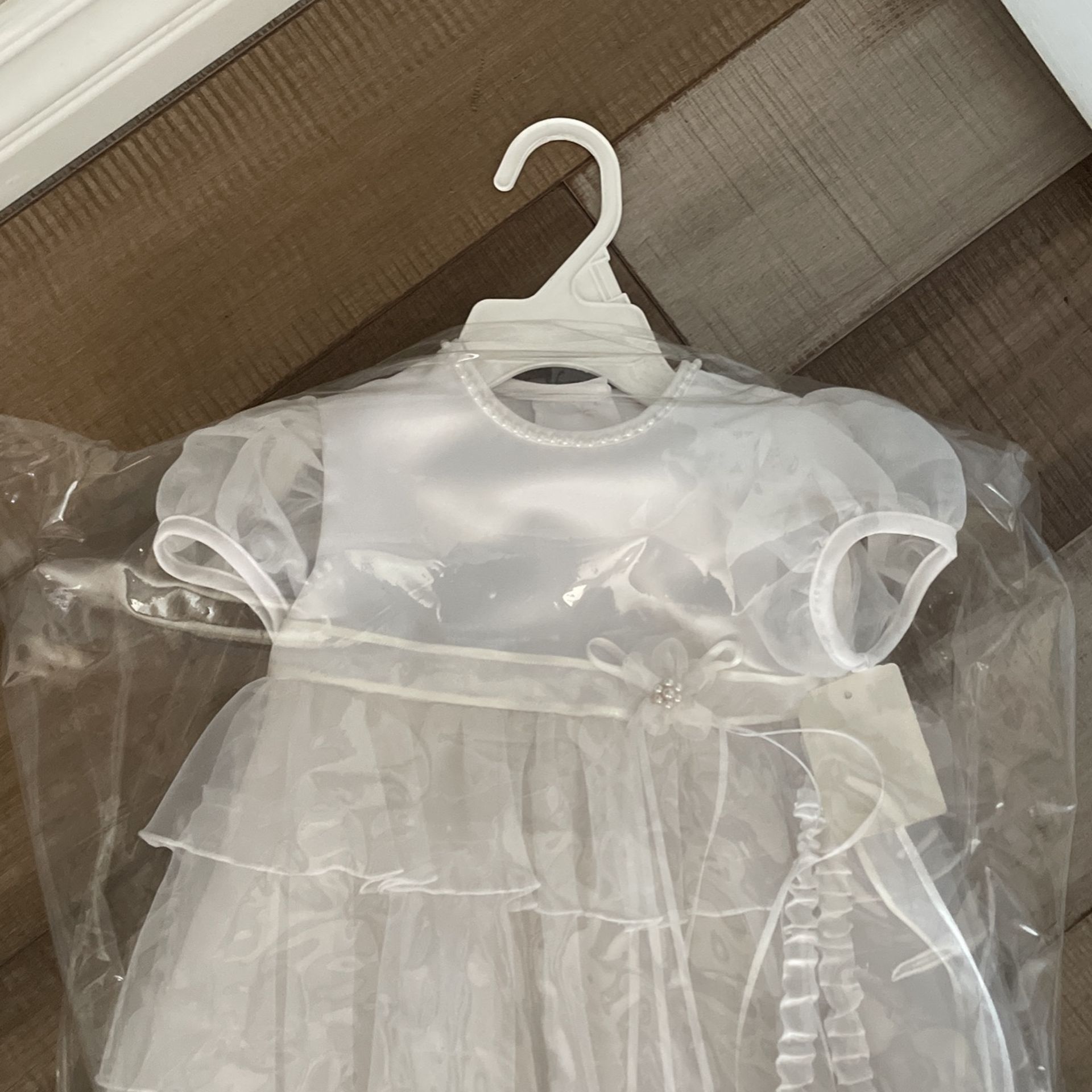 White Baptism Dress New