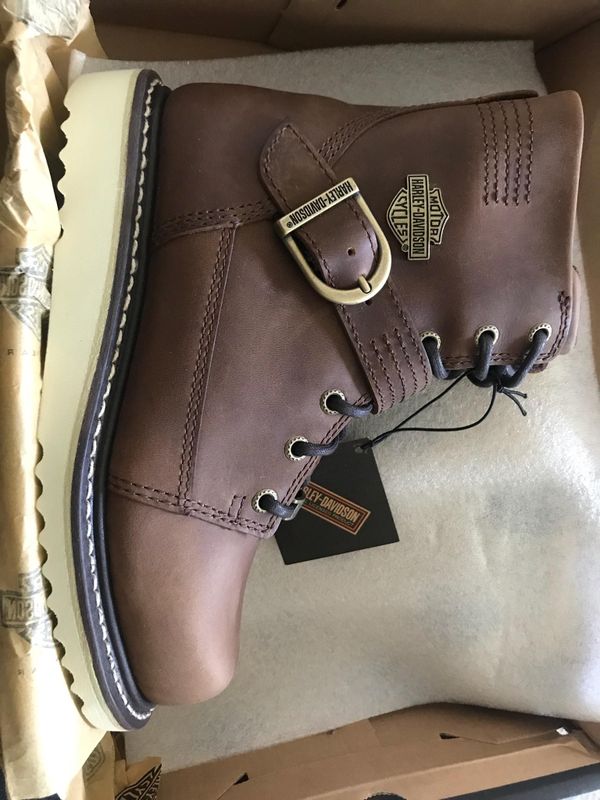 Harley-Davidson Womens Darton Motorcycle Boot