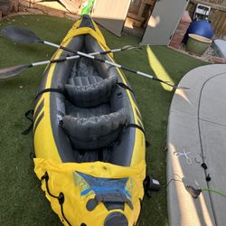 Intex Explorer K2 Inflatable Kayak Set