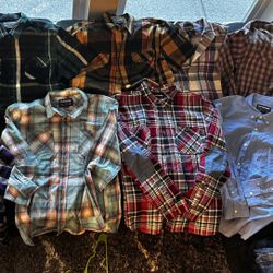 NWOT 7 Diamonds And DAKINE Button Up Shirts 