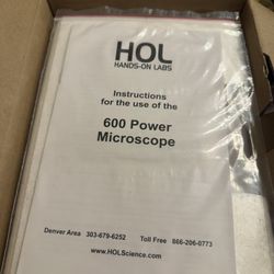 Microscope 600x