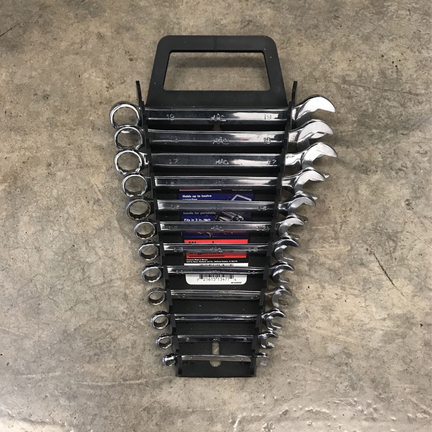 MAC 12 Pc Combination Wrench Set