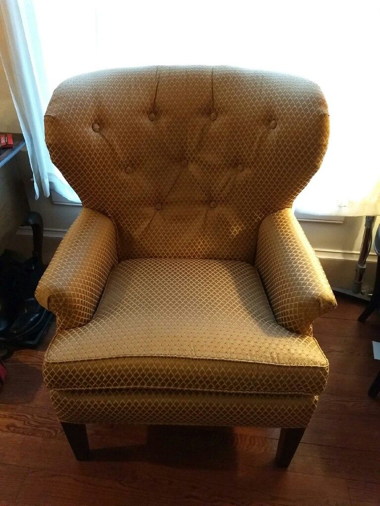 Beautiful Upholstered Wing Chair